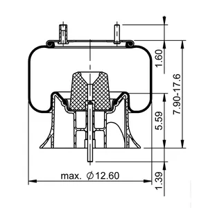 ContiTech Air Spring / 1R12-505 / 9325 6854578 