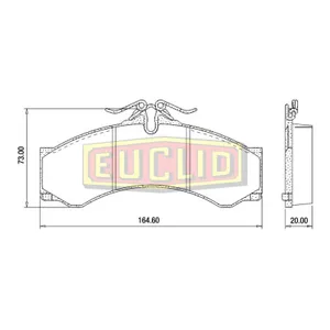 Meritor DISC PAD SET 768814 