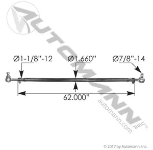 Automann Cross Tube Asse 375852 