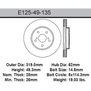 Bendix ROTOR 458124 