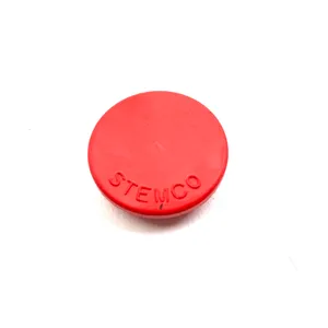 Stemco Plug, Hubcap Vent, Wheel, Red, 3/4 258358 