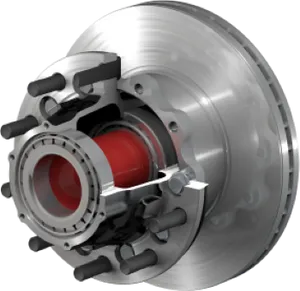 Conmet Iron PreSet Hub/Rotor TP Trailer Hub 463988 