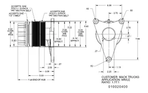 Kit Masters FAN HUB ASSY 2992548 