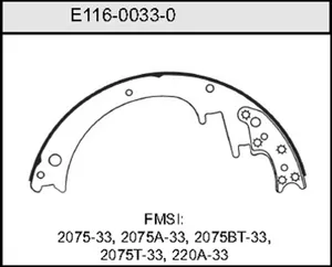 Bendix BRAKE SHOE 448926 