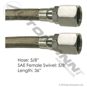 Automann Air Brake Compressor Discharge Hose 288262 