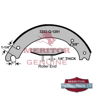 Meritor Ay Shoe Lng 757406 