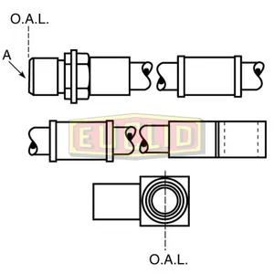 Euclid Hydraulic Hose 1079018 
