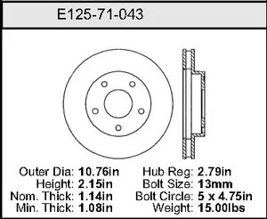 Bendix ROTOR 446584 