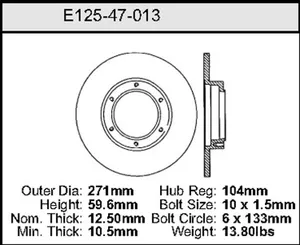 Bendix ROTOR 440738 