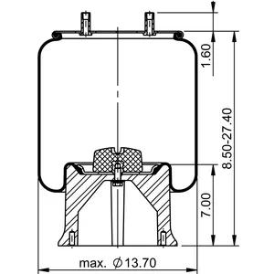 ContiTech Air Spring / 11 10.5-22 A 856 6854556 