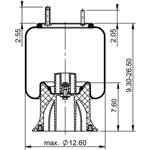 ContiTech Air Spring / 9 10-19 P 1004 C 6854712 