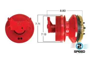 Kit Masters Reman Fan Clutch 3021885 