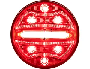 Buyers Products LIGHT,4in ROUND,STOP/TURN/TAIL/BACKUP, 1575376 