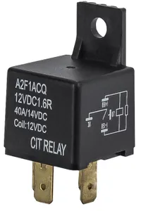 TruckAir 40A RELAY 4-TERM 12V W/BRKT. 388610 