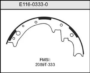 Bendix BRAKE SHOE 478070 