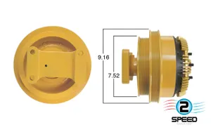 Kit Masters Reman Fan Clutch 3021575 