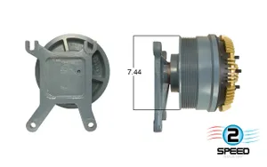 Kit Masters Reman Fan Clutch 3021409 