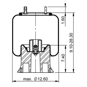 ContiTech Air Spring / 1R12-653 6856790 