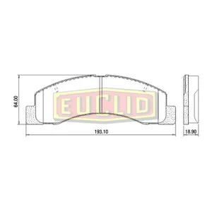 Meritor DISC PAD SET 765944 