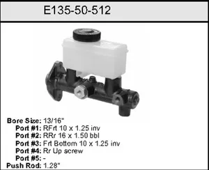 Bendix MASTER CYLINDER 460254 