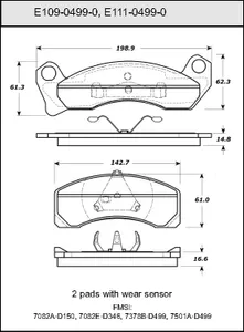 Bendix DISC PAD 440176 