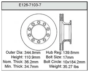 Bendix ROTOR 448120 