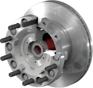 Conmet Aluminum PreSet Hub/Rotor FF Front Hub 477462 