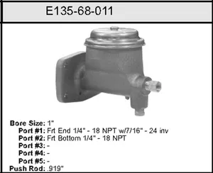 Bendix MASTER CYLINDER 442326 
