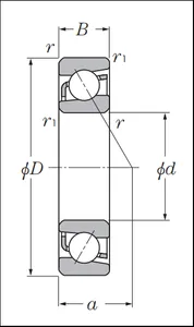 Bower Bearings Extra Small/Small Size Ball Bg 6162506 