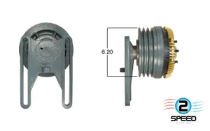 Kit Masters Reman Fan Clutch 3019048 