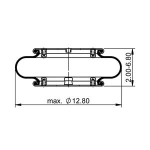 ContiTech Air Spring / 1B12-313  / 7008 6856174 