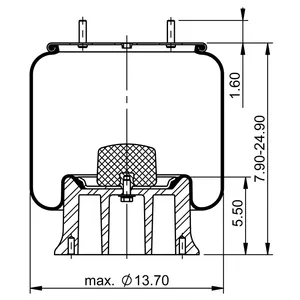 ContiTech Air Spring / 9201 6854512 