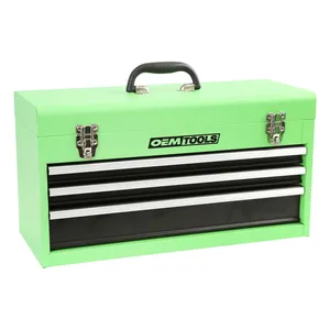Great Neck Saw 20 Flat Top Tool Box with 3 Drawers 1982942 