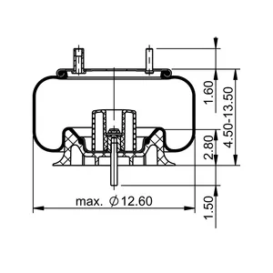 ContiTech Air Spring / 9307 6854920 