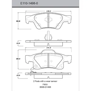 Bendix DISC PAD 454330 