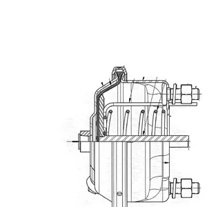 Haldex Brake Chamber  20S Air  Hydraulic 2114964 