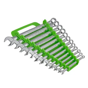 Great Neck Saw Wrench Organizer with Handle - Green 1984023 