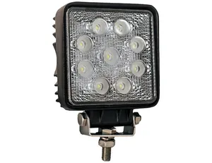 Buyers Products LIGHT,SPOT,12-24VDC,9-LED,CLEAR,SQUARE 1573714 
