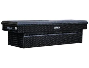 Buyers Products TOOLBOX ALUMINUM CROSS 23X20X71 BLACK 1574502 