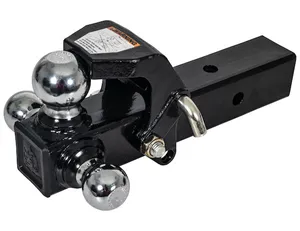 Buyers Products TRIBALL HITCH W PINTLE BLACK 2 5in RCVR 1574482 