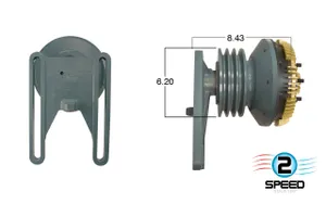 Kit Masters Reman Fan Clutch 3021541 