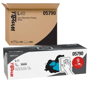 Kimberly-Clark WYPL40 GEN PURP WIPER WH 100 631428 