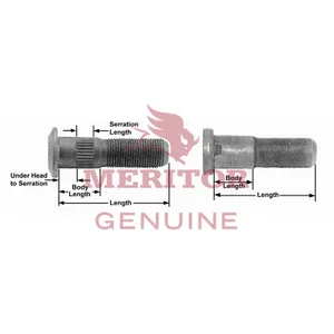 Meritor Stud-Wheel 2726209 