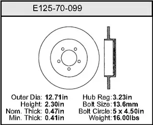 Bendix ROTOR 457000 