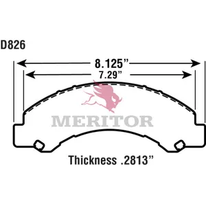 Meritor Disc Pad Set 998243 