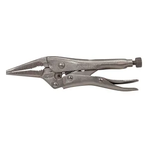 Great Neck Saw 6 1 2 Inch Long Nose Locking Pliers 1983474 