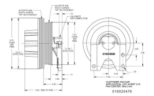 Kit Masters FAN HUB ASSY 2992544 