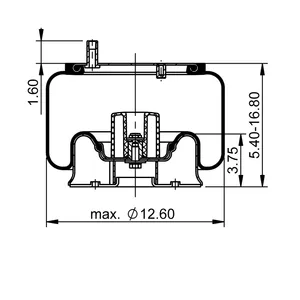 ContiTech Air Spring / 1R13-239 / 8800 6855842 