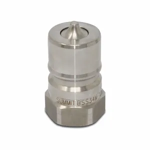 Summit Hydraulics 3/4 NPT ISO 7241-B Stainless Steel Quick... 6607382 