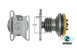 Kit Masters Reman Fan Clutch 3021363 